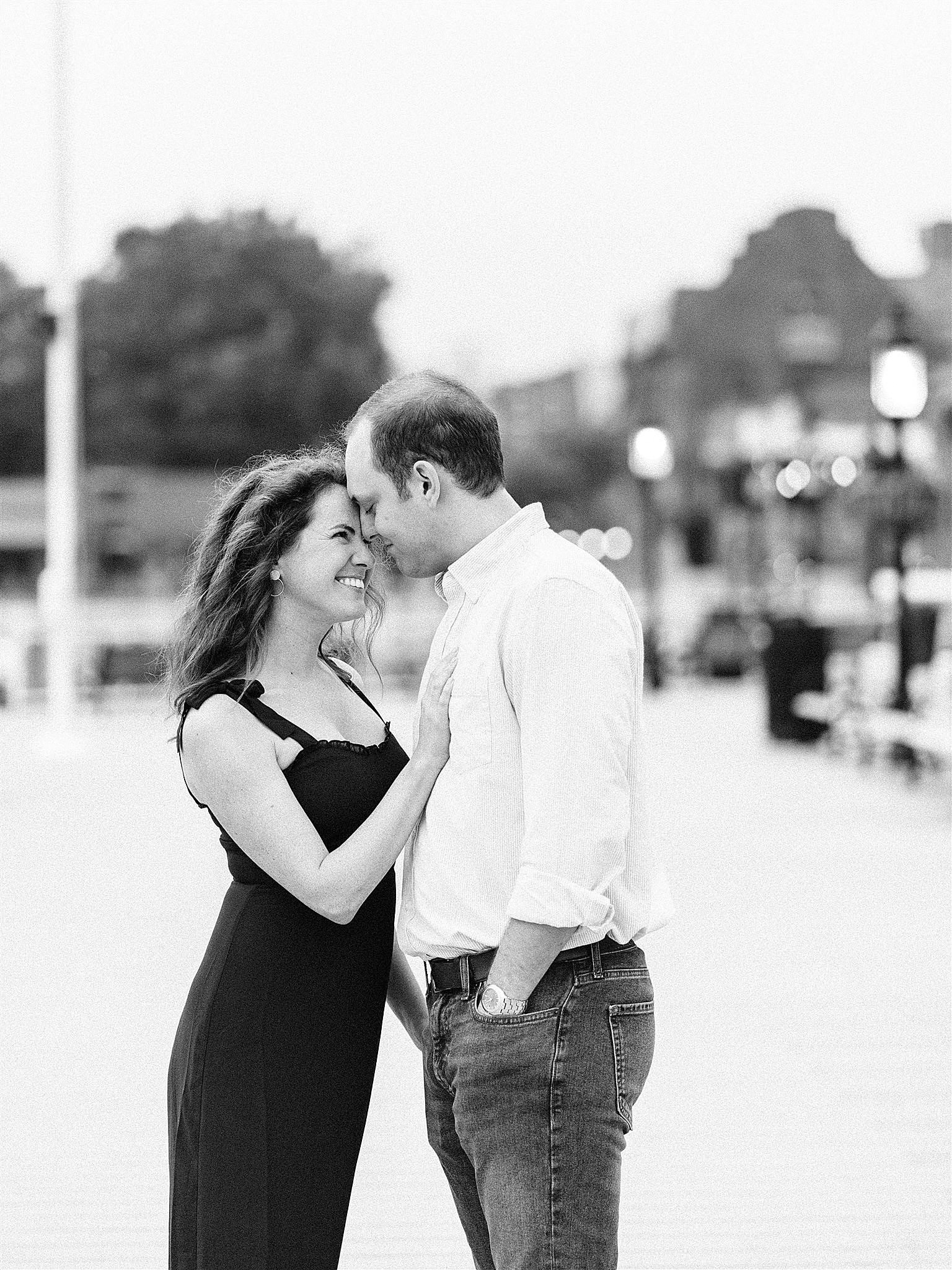 Northern Virginia engagement session along waterfront